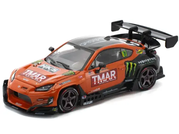 Toyota Pandem GR86 #87 Daigo Saito "Formula Drift Japan" (2022) 1/64 Diecast Model Car by Pop Race #2