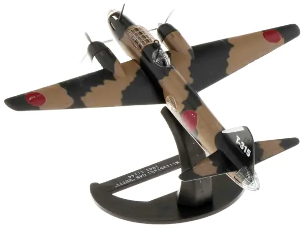 Mitsubishi G4M Bomber Aircraft "Betty Takao Kokutai Philippines" Imperial Japanese Navy (1941) "Planes of World War II" Series 1/144 Diecast Model Airplane by Luppa #4