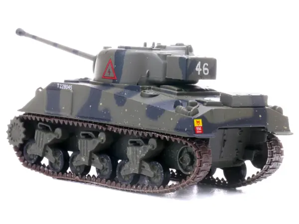 Sherman Firefly Mk.VC Medium Tank "A Squadron 4th/7th Royal Dragoon Guards 8th Armoured Brigade Normandy" (1944) British Army 1/72 Diecast Model by Legion #2