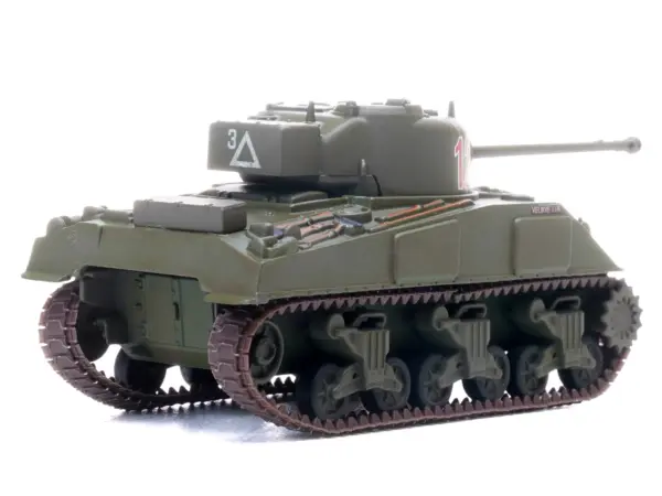 Sherman Firefly Mk.VC Medium Tank "Velikye Luki A Squadron 1st Northamptonshire Yeomanry 33rd Armoured Brigade Normandy" (1944) British Army 1/72 Diecast Model by Legion #4