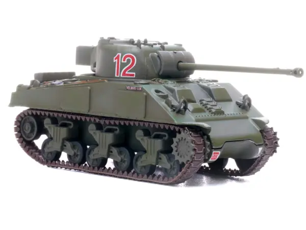 Sherman Firefly Mk.VC Medium Tank "Velikye Luki A Squadron 1st Northamptonshire Yeomanry 33rd Armoured Brigade Normandy" (1944) British Army 1/72 Diecast Model by Legion #5