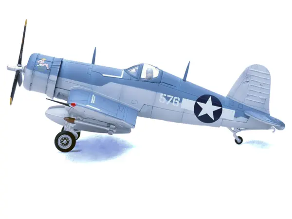 Vought F4U-1A Corsair Fighter Aircraft "Marines Dream Capt. Edwin Olander VMF-214 Black Sheep Vella Lavella Solomon Islands" (1943) United States Marine Corps 1/72 Diecast Model by Legion #2