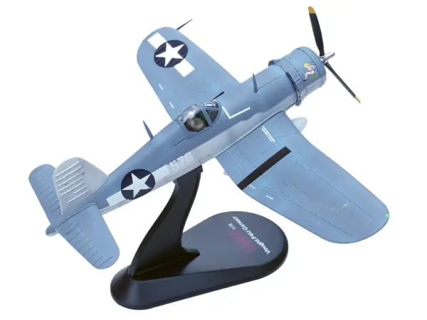 Vought F4U-1A Corsair Fighter Aircraft "Marines Dream Capt. Edwin Olander VMF-214 Black Sheep Vella Lavella Solomon Islands" (1943) United States Marine Corps 1/72 Diecast Model by Legion #5