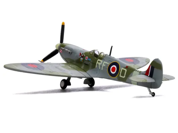 Supermarine Spitfire Mk Vb Fighter Aircraft "EN951 Ace Jan Zumbach No. 303 Polish Kosciuszko Squadron" (1943) Royal Air Force 1/72 Diecast Model by Legion #3