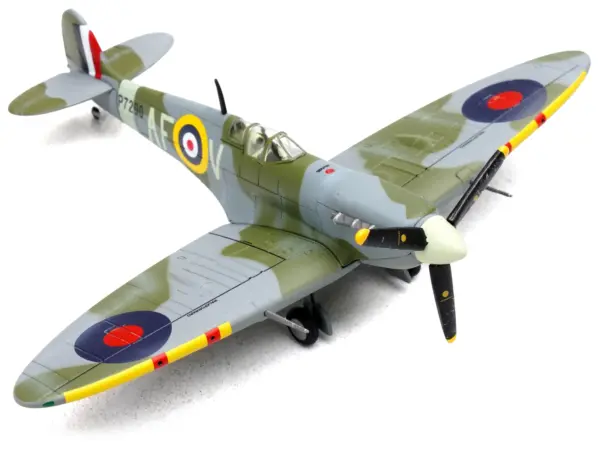 Supermarine Spitfire Mk IIa Fighter Aircraft "P7290 Air Fighting Development Unit RAF Duxford" (1942) Royal Air Force 1/72 Diecast Model by Legion #4
