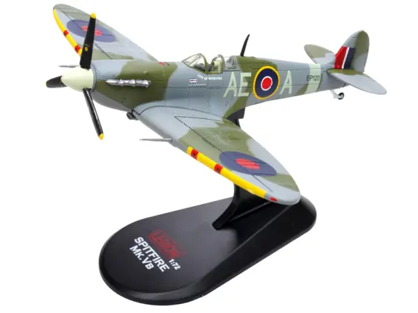 Supermarine Spitfire Mk Vb Fighter Aircraft "EP120 Flight Lieutenant James 'Jeff' Northcott No. 402 City of Winnipeg Squadron" (1943-1944) Royal Canadian Air Force 1/72 Diecast Model by Legion #5