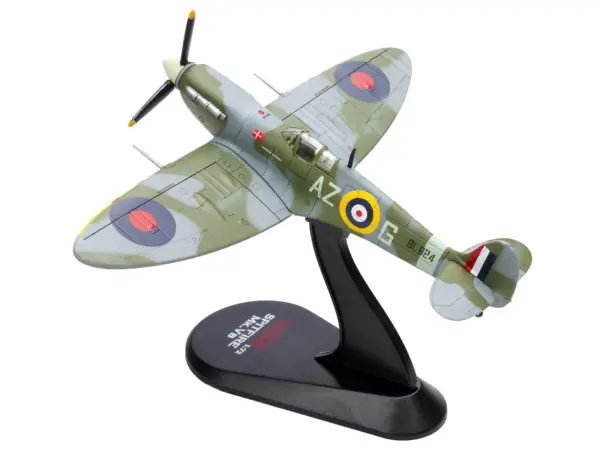 Supermarine Spitfire Mk Vb Fighter Aircraft "BL924 Pilot Officer Aksel Svendsen Danish Presentation Spitfire Valdemar Atterdag No. 234 Madras Presidency Squadron" (1942) Royal Air Force 1/72 Diecast Model by Legion #4