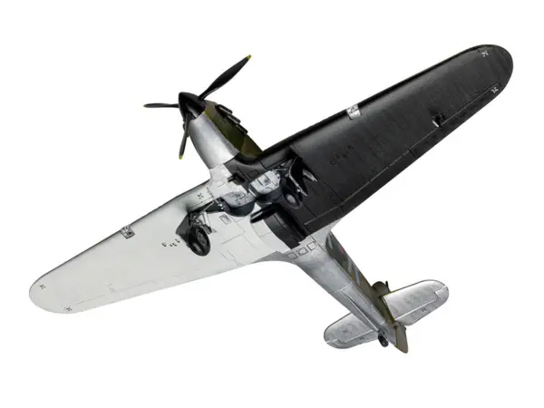 Level 1 Model Kit Hawker Hurricane Mk.I Aircraft with 2 Scheme Options 1/72 Scale Plastic Model Kit by Airfix #5