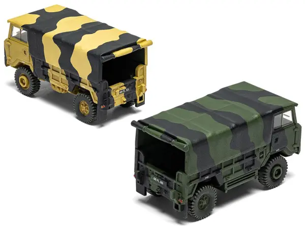 Level 1 Model Kit Land Rover 1 Tonne FC Truck (GS Body) with 3 Scheme Options 1/76 Scale Plastic Model Kit by Airfix #4