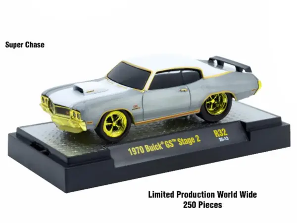 "Ground Pounders" 6 Cars Set Release 32 IN DISPLAY CASES Limited Edition 1/64 Diecast Model Cars by M2 Machines #2