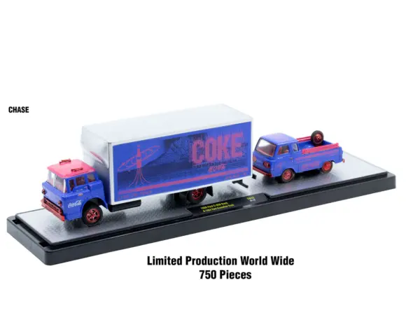 Auto Haulers "Coca-Cola" Set of 3 pieces Release 42 Limited Edition to 8200 pieces Worldwide 1/64 Diecast Models by M2 Machines #5