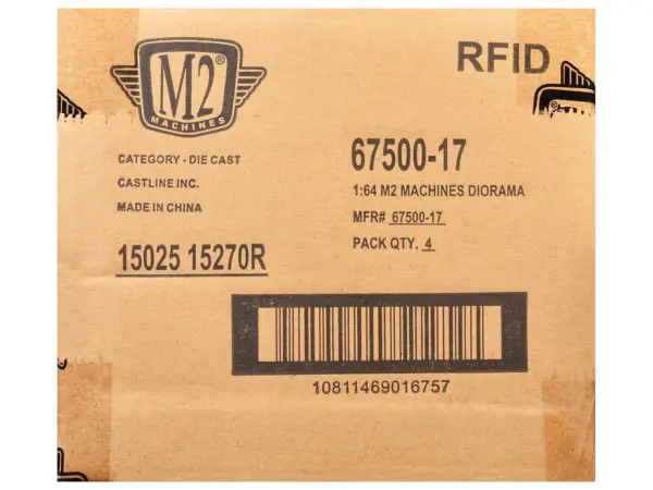 "Auto News" Release 17 Set of 4 Cars Limited Edition to 8500 pieces Worldwide 1/64 Diecast Model Cars by M2 Machines #3