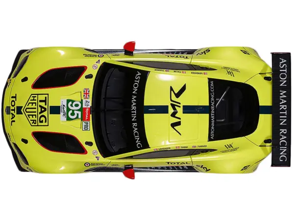 2018 Aston Martin Vantage GTE #95 Sorensen - Thiim - Turner Le Mans PRO 1/18 Model Car by Autoart #4