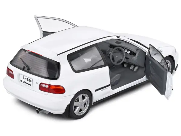 1991 Honda Civic (EG6) RHD (Right Hand Drive) Frost White 1/18 Diecast Model Car by Solido #4