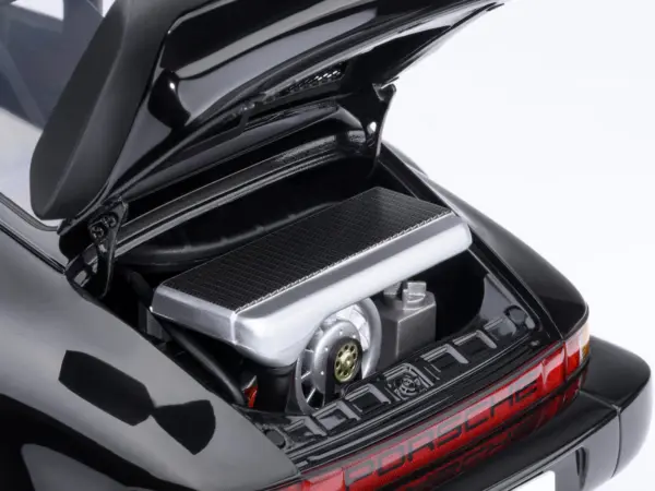 Porsche 911 (930) Turbo "Blackbird" Black "Wangan Midnight - Comic #1 Version" Manga 1/18 Model Car by Autoart #5