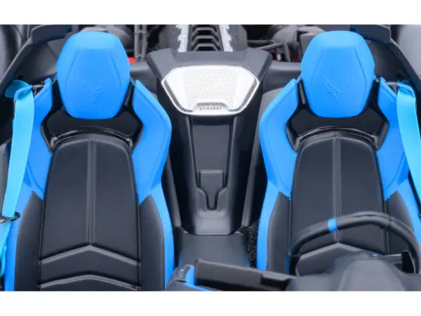 2020 Chevrolet Corvette C8 Stingray Ceramic Matrix Gray Metallic 1/18 Model Car by Autoart #3