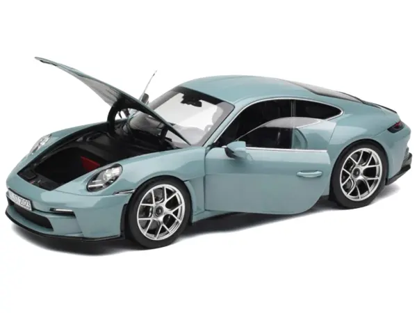 2023 Porsche 911 S/T Meissen Blue 1/18 Diecast Model Car by Norev #2