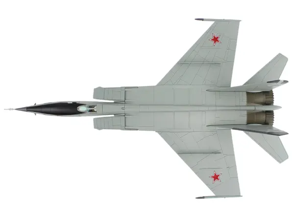 Mikoyan-Gurevich MiG-25RBT Aircraft "Red 46 47th Guards Reconnaissance Aviation Regiment 2nd Squadron" (2001) Russian Air Force "Air Power Series" 1/72 Diecast Model by Hobby Master #3