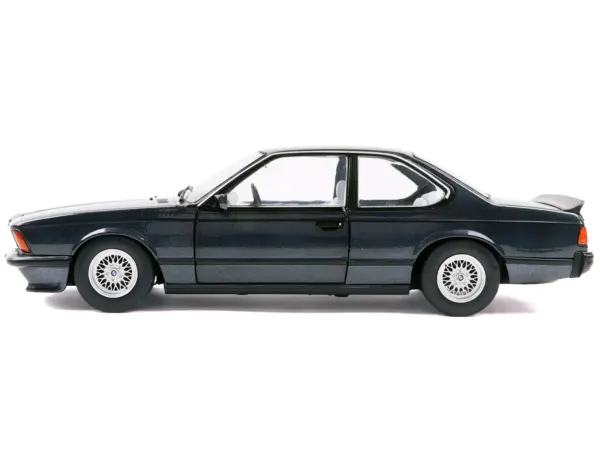 1984 BMW 635 CSI (E24) Macau Blue Metallic 1/18 Diecast Model Car by Solido #2