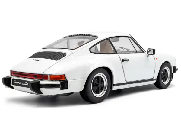 1974 Porsche 911 (930) 3.0 SC Grand Prix White 1/18 Diecast Model Car by Solido #4