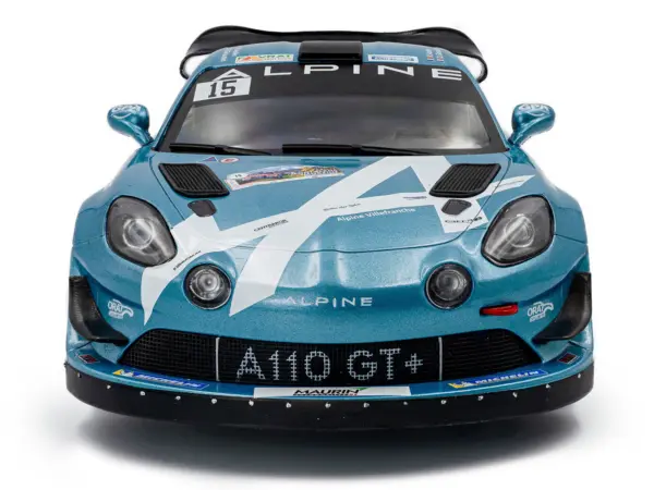 Alpine A110 Rallye GT+ #15 Raphael Astier - Denis Giraudet "Rallye Du Mont Blanc" (2024) "Competition" Series 1/18 Diecast Model Car by Solido #5
