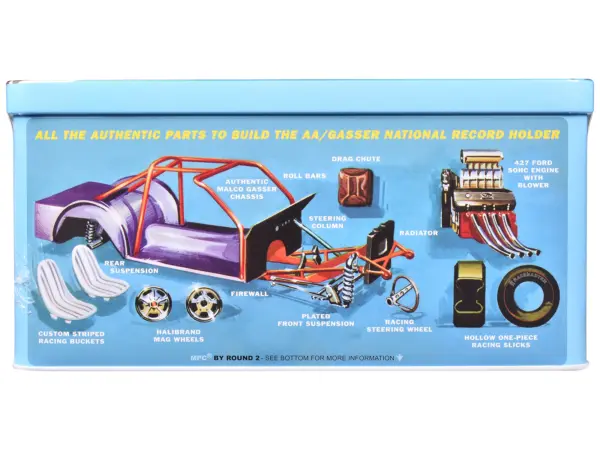 Skill 2 Model Kit Ohio George's Malco Gasser with Collector's Tin 1/25 Scale Model by MPC #2