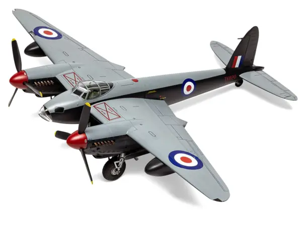Level 2 Model Kit De Havilland Mosquito B.XVI/B.35/TT.35 Aircraft with 3 Scheme Options 1/72 Plastic Model Kit by Airfix #2