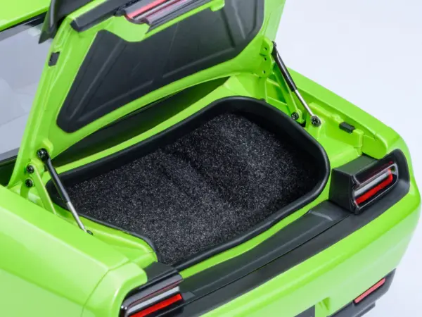 2023 Dodge Challenger SRT Super Stock Sublime Green 1/18 Model Car by Autoart #5