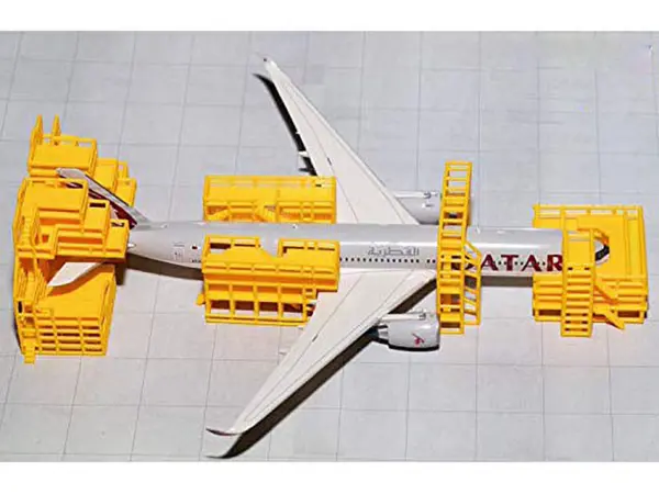 Aircraft Maintenance Scaffolding 6 Piece Set for 1/400 Scale Models by GeminiJets #3