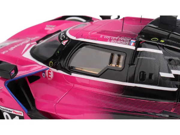 Cadillac V-Series.R #01 Sebastien Bourdais - Scott Dixon - Renger van der Zande "Cadillac Racing" Winner IMSA "Petit Le Mans" (2024) 1/18 Model Car by Top Speed #2