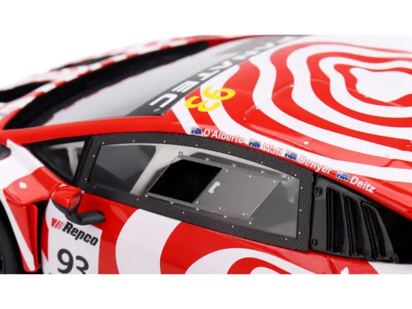 Lamborghini Huracan GT3 EVO2 #93 Tony D'Alberto - Adrian Deitz - Grant Denyer - David Wall "Wall Racing" "Bathurst 12 Hour" (2024) 1/18 Model Car by Top Speed #2