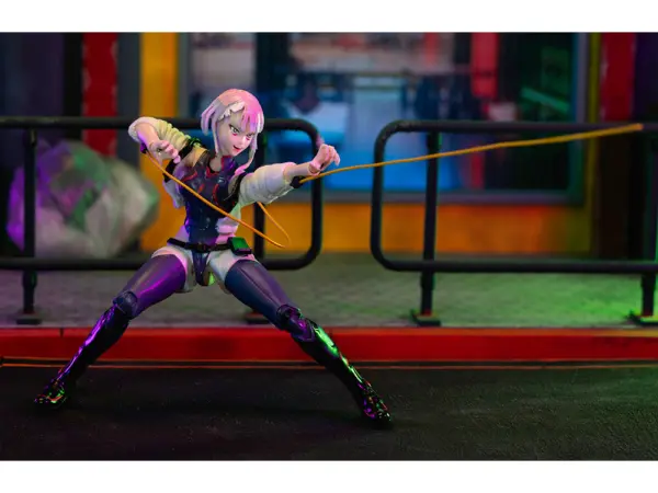 Lucy 6" Moveable Figure with Accessories and Alternate Head and Hands "Cyberpunk: Edgerunners" (2022) TV Series Model by Jada #3