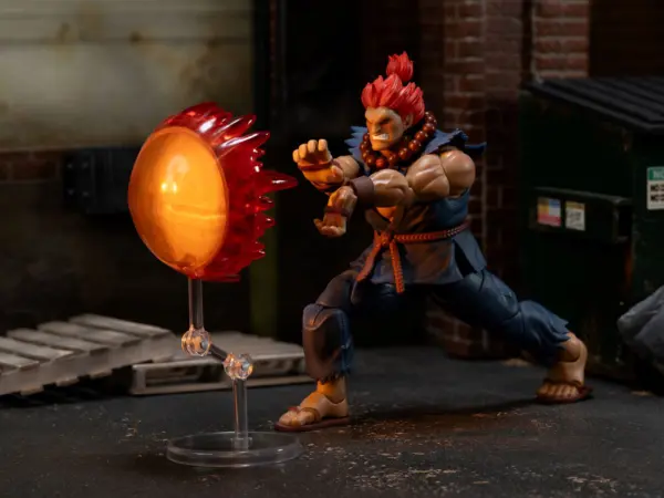 Akuma 6" Moveable Figure with Accessories and Alternate Head and Hands "Ultra Street Fighter II: The Final Challengers" (2017) Video Game Model by Jada #3