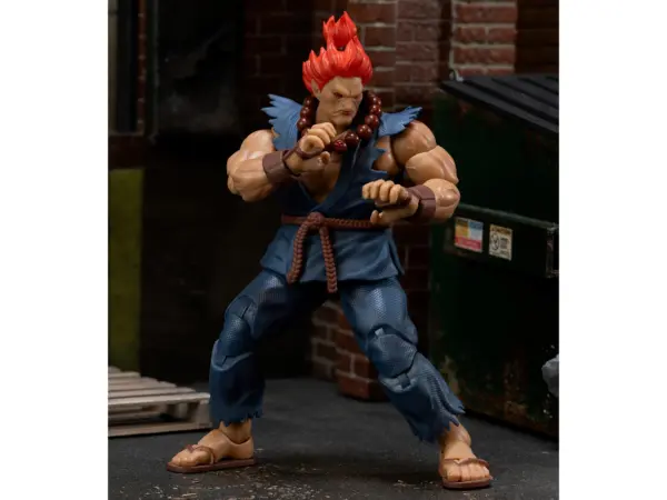 Akuma 6" Moveable Figure with Accessories and Alternate Head and Hands "Ultra Street Fighter II: The Final Challengers" (2017) Video Game Model by Jada #4