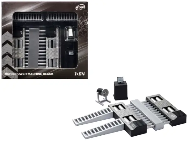 Horsepower Machine Black 1/64 Diecast Model by Model Model #1