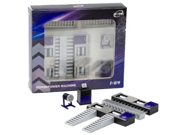 Horsepower Machine Blue 1/64 Diecast Model by Model Model #4