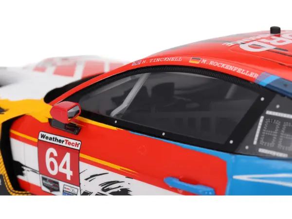 Ford Mustang GT3 #64 Mike Rockenfeller - Harry Tincknell "Ford Multimatic Motorsports" "Motul Course de Monterey - Laguna Seca" (2024) 1/18 Model Car by Top Speed #2