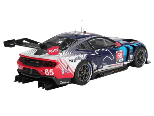 Ford Mustang GT3 #65 Christopher Mies - Dennis Olsen - Frederic Vervisch "Ford Multimatic Motorsports" GTD Pro Class Winner IMSA "24 Hours of Daytona" (2025) 1/18 Model Car by Top Speed #5