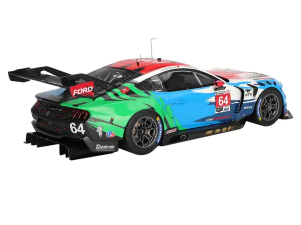 Ford Mustang GT3 #64 Mike Rockenfeller - Harry Tincknell "Ford Multimatic Motorsports" "Motul Course de Monterey - Laguna Seca" (2024) 1/18 Model Car by Top Speed #5