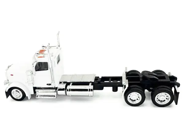 Peterbilt 589 2-Axel Day Cab White 1/87 (HO) Plastic Model Car by HO Logistics #2