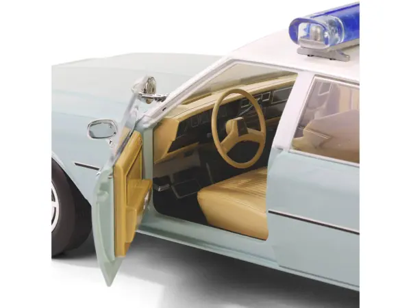 1987 Chevrolet Caprice 9C1 "US Border Patrol" Light Green with White Top "Artisan Collection" 1/18 Diecast Model Car by Greenlight #2