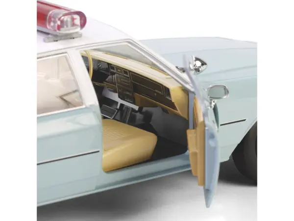 1987 Chevrolet Caprice 9C1 "US Border Patrol" Light Green with White Top "Artisan Collection" 1/18 Diecast Model Car by Greenlight #3