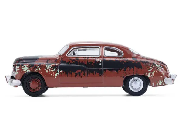 1949 Mercury Eight "Barn Find" Brown (Rusted) "Down on the Farm" Series 11 1/64 Diecast Model by Greenlight #2