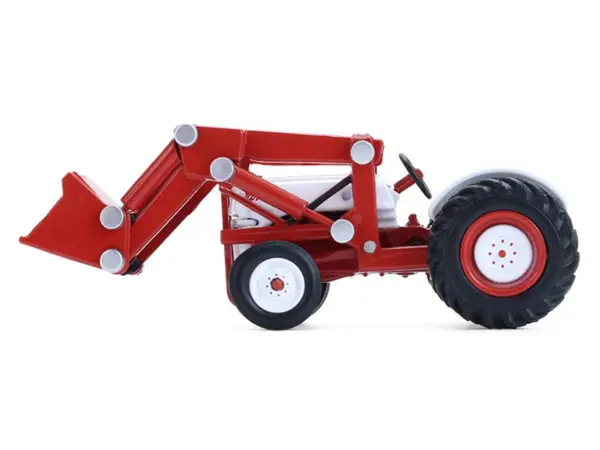 1952 Ford 8N Tractor Red and White "Down on the Farm" Series 11 1/64 Diecast Model by Greenlight #2