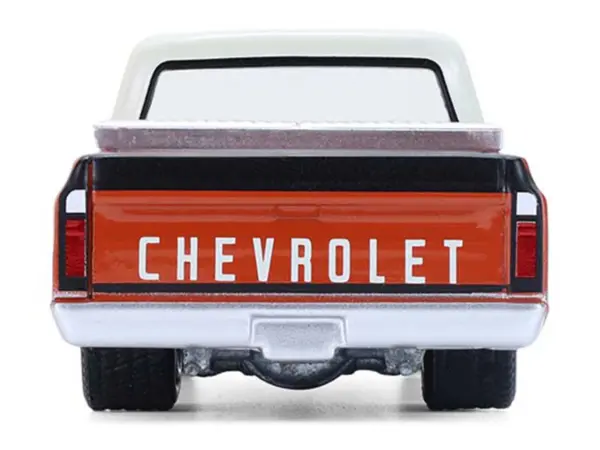 1968 Chevrolet C-10 Pickup Truck with Toolbox Orange and Beige "Down on the Farm" Series 11 1/64 Diecast Model by Greenlight #5