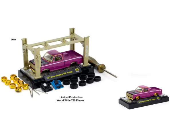Model Kit 3 piece Car Set Release #83 Limited Edition to 6000 pieces Worldwide 1/64 Diecast Model Cars by M2 Machines #3