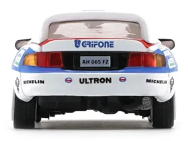 Toyota Celica GT-Four #21 Gilberto Pianezzola - Loris Roggia "Rallye Sanremo - Rallye d'Italia" (1996) with Extra Wheels 1/64 Diecast Model Car by BM Creations #4