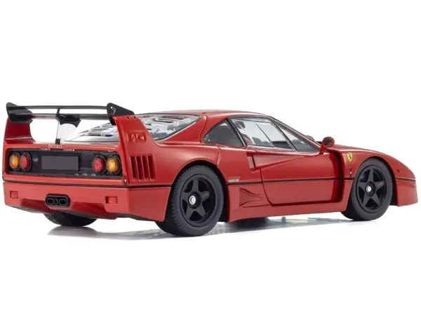 Ferrari F40 Light Weight LM Wing Red 1/18 Diecast Model Car by Kyosho #5