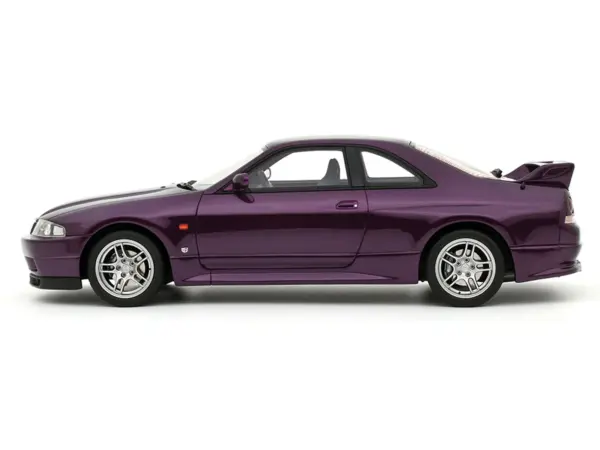 1995 Nissan Skyline GT-R (R33) V-SPEC RHD (Right Hand Drive) Midnight Purple Metallic 1/18 Model Car by Otto Mobile #4