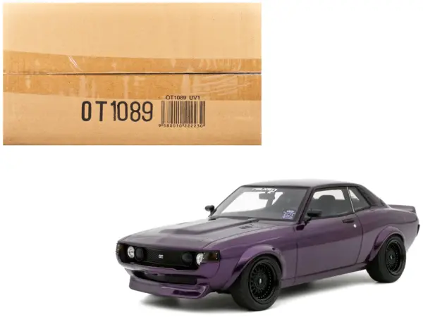 2015 Toyota Celica (RA24) Restomod Midnight Purple Metallic Limited Edition to 2000 pieces Worldwide 1/18 Model Car by Otto Mobile #1